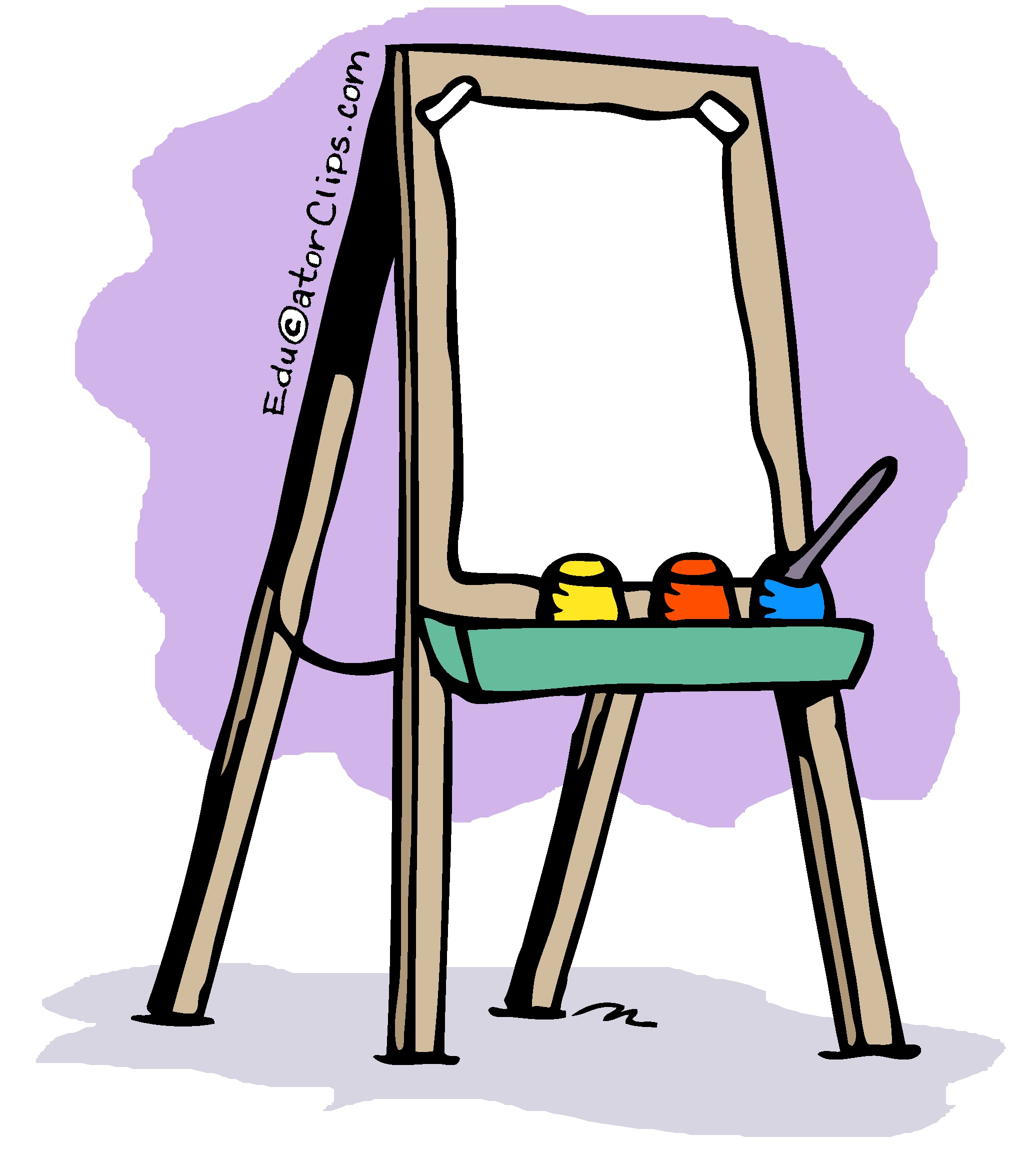 Art Easel Clip Art