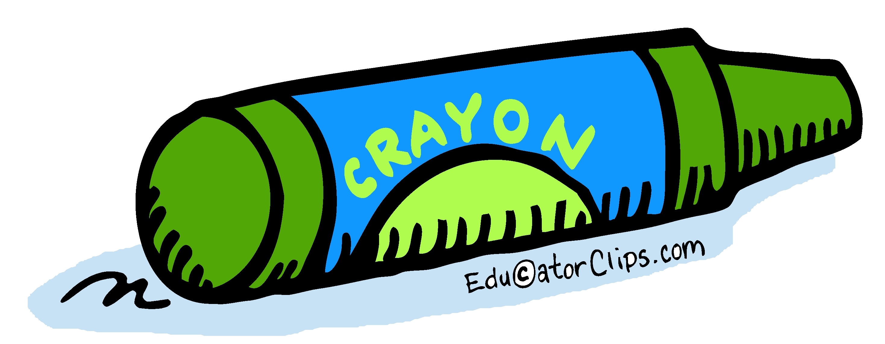 green crayon