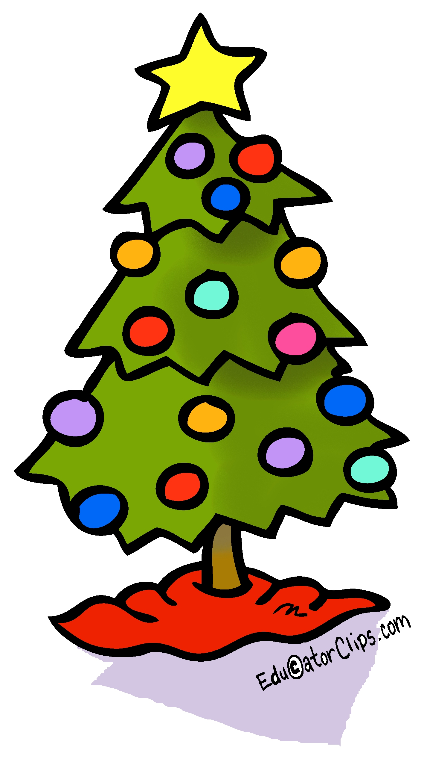 Xmas Tree Clip Art